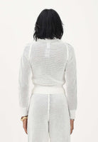 ADIDAS ORIGINALS Cardigan Firebird bianco da donna KC6496 . ADIDAS ORIGINALS 