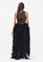 ALMA SANCHEZ Abito lungo Balco nero da donna AS2526068RT 999 ALMA SANCHEZ 