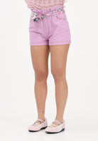 ONLY Shorts lilla da donna con cintura foulard 15375335 SHLI ONLY 