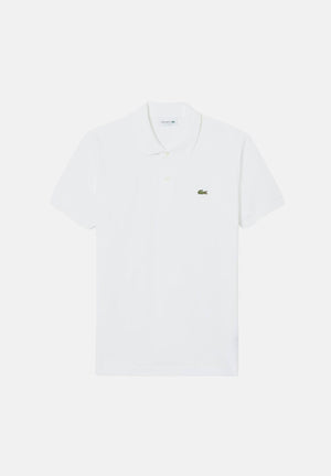 LACOSTE Polo bianca per uomo e donna con patch logo coccodirllo 1212 001 LACOSTE 
