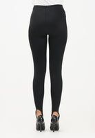 VICOLO Leggings nero da donna con staffa alla caviglia UF0119 NE VICOLO 