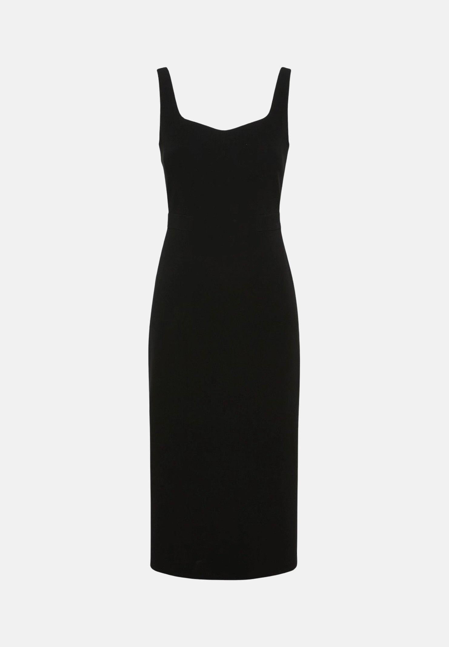 MAX MARA Abito midi nero MSTSALA da donna. 2626226035600 001 MAXMARA 