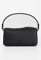 ELISABETTA FRANCHI Borsa a spalla nera da donna con logo BS55A56E2 110 ELISABETTA FRANCHI 