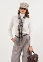 ARMANI EXCHANGE Maglioncino a collo alto bianco da donna con ricamo logo XW001440AF11896 U1003 ARMANI EXCHANGE 