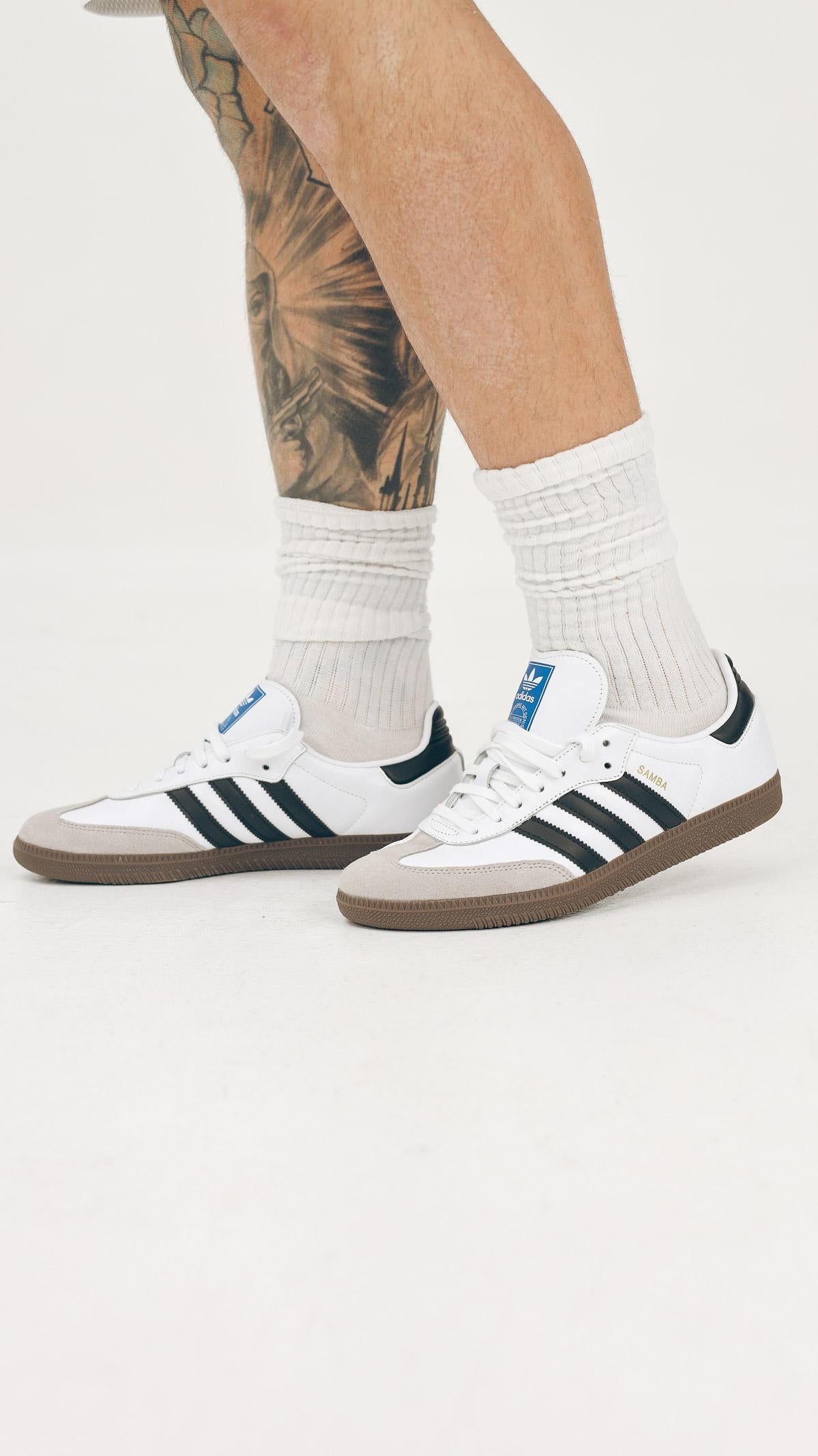 Sneakers Samba OG bianche da uomo B75806 . ADIDAS ORIGINALS 