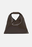 MAISON MARGIELA Borsa a mano Japanese Mini in tessuto spalmato marrone da donna M60606P4313 T2185 MAISON MARGIELA 