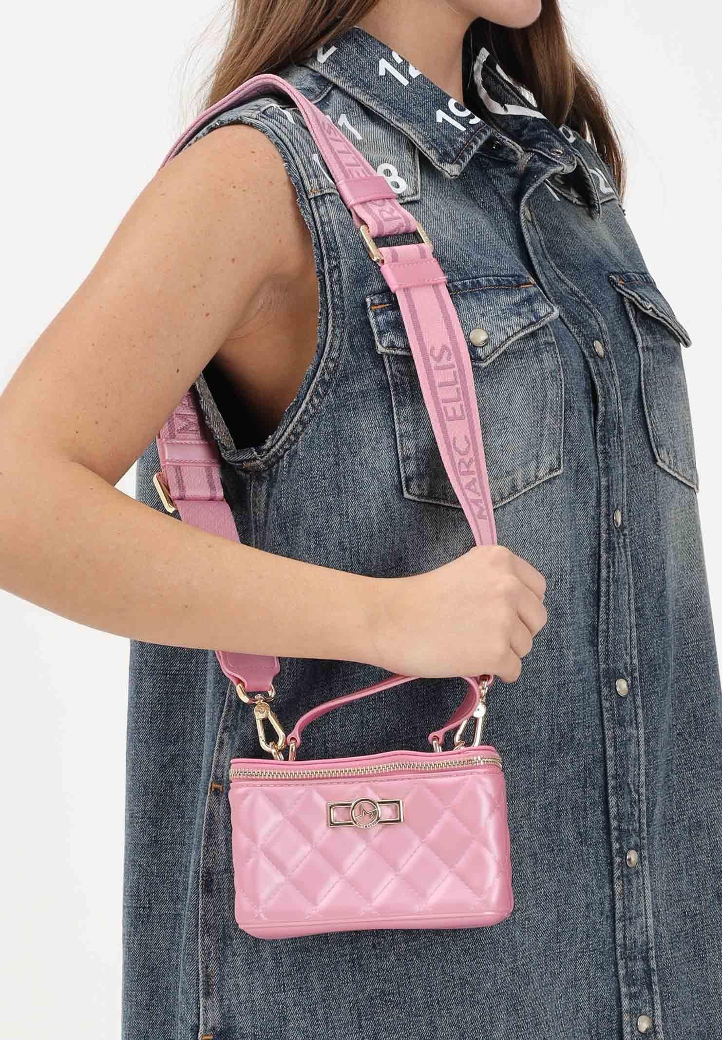 MARC ELLIS Borsa a mano Flat Sun Kiss rosa da donna FLAT-SUNKISS CAROLIGO MARC ELLIS 