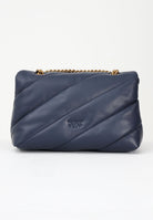 PINKO Borsa a tracolla Classic Love Bag Puff da donna in morbida nappa blu indaco 100038A0F2 G08Q PINKO 