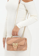 PINKO Borsa a tracolla Mini Love Bag Puff beige da donna 100039A2JY C79V PINKO 