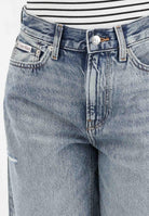 CALVIN KLEIN JEANS Bermuda in denim medio da donna LV047F771G SLN CALVIN KLEIN JEANS 