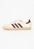 ADIDAS ORIGINALS Sneakers Samba OG beige e bordeaux per uomo e donna JS3830 . ADIDAS ORIGINALS 