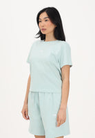 THE NORTH FACE T-shirt a manica corta Essential Regular Cutie verde acqua da donna NF0A8GR1G701 . THE NORTH FACE 