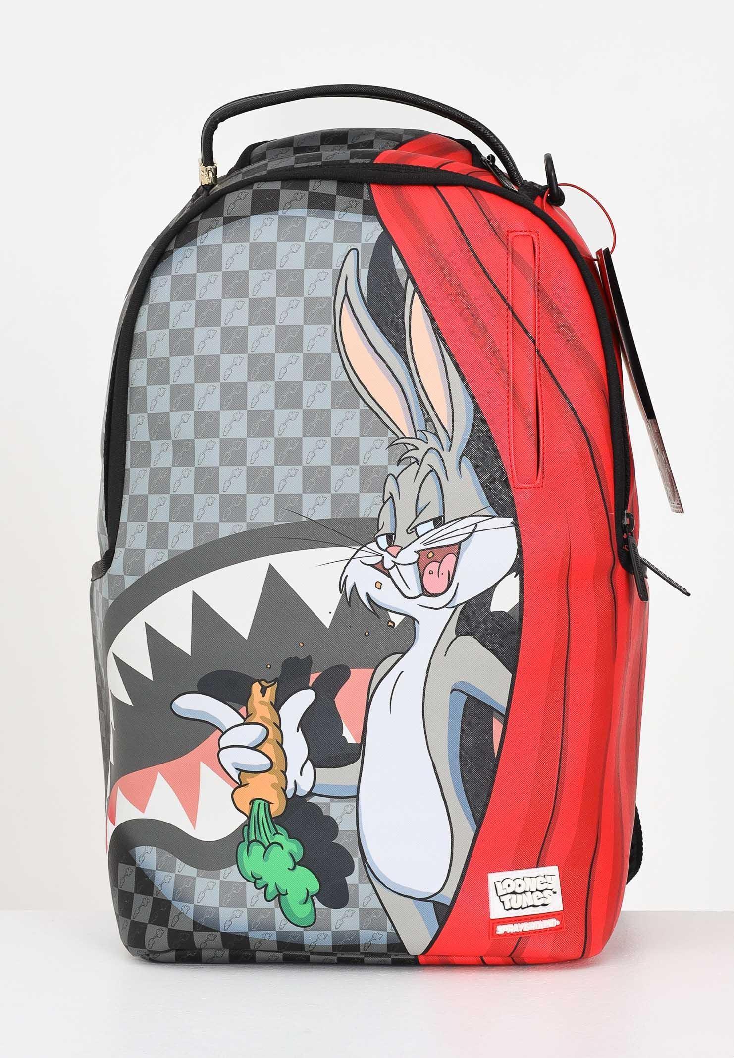 SPRAYGROUND Zaino BUGS CURTAIN REVEAL DLXSV nero e grigio per uomo e donna 910B7343NSZ  SPRAYGROUND 