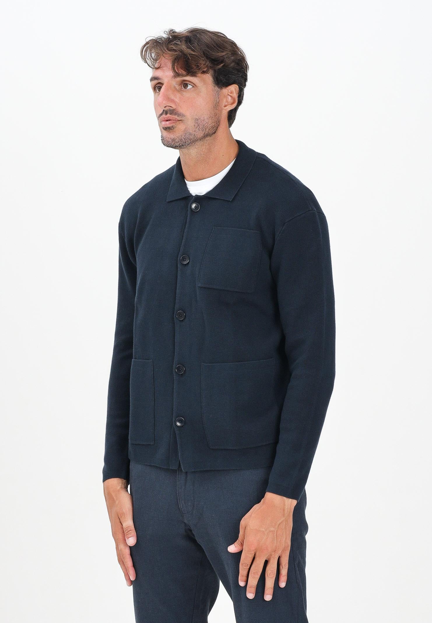 SELECTED HOMME Cardigan blu da uomo 16096549 SkyCaptain SELECTED HOMME 