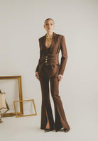 SANTAS Pantalone Force marrone da donna PV2609 NU SANTAS 