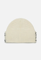 MAISON MARGIELA Berretto di lana panna per uomo e donna con Numeric logo jacquard M60915MM06M M6101 MAISON MARGIELA 