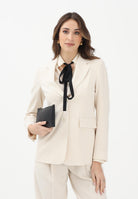 MAX MARA Giacca monopetto Linz panna da donna 2616041055600 060 MAX MARA 