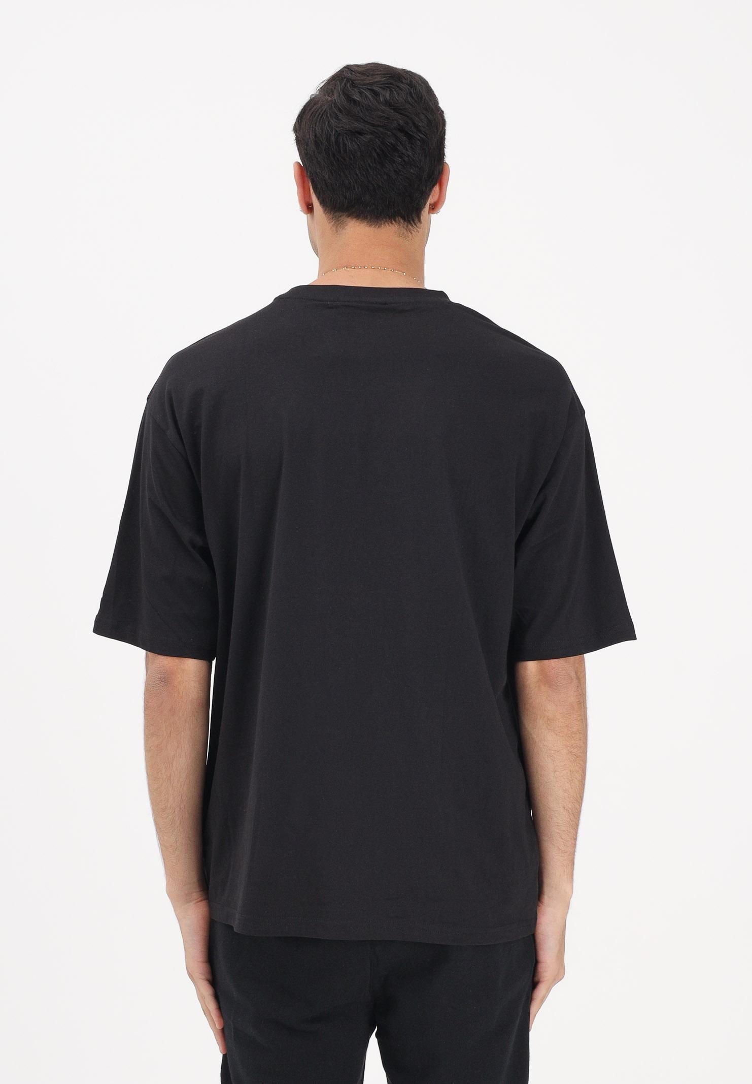 NEW ERA T-shirt a manica corta nera per uomo e donna con logo 60675746 . NEW ERA 