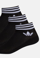 ADIDAS ORIGINALS Calzini (3 paia) Trefoil neri per uomo e donna EE1151  ADIDAS ORIGINALS 