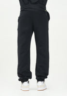 BARROW Pantalone sportivo nero per uomo e donna con stampa logo S5BWUAFP085 110 BARROW 