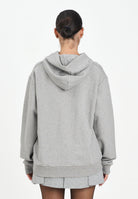MARNI Felpa con cappuccio grigia per donna, ragazzi e bambini rifinita da logo Patch Marni ricamato M01266M00V0 0M923 MARNI 