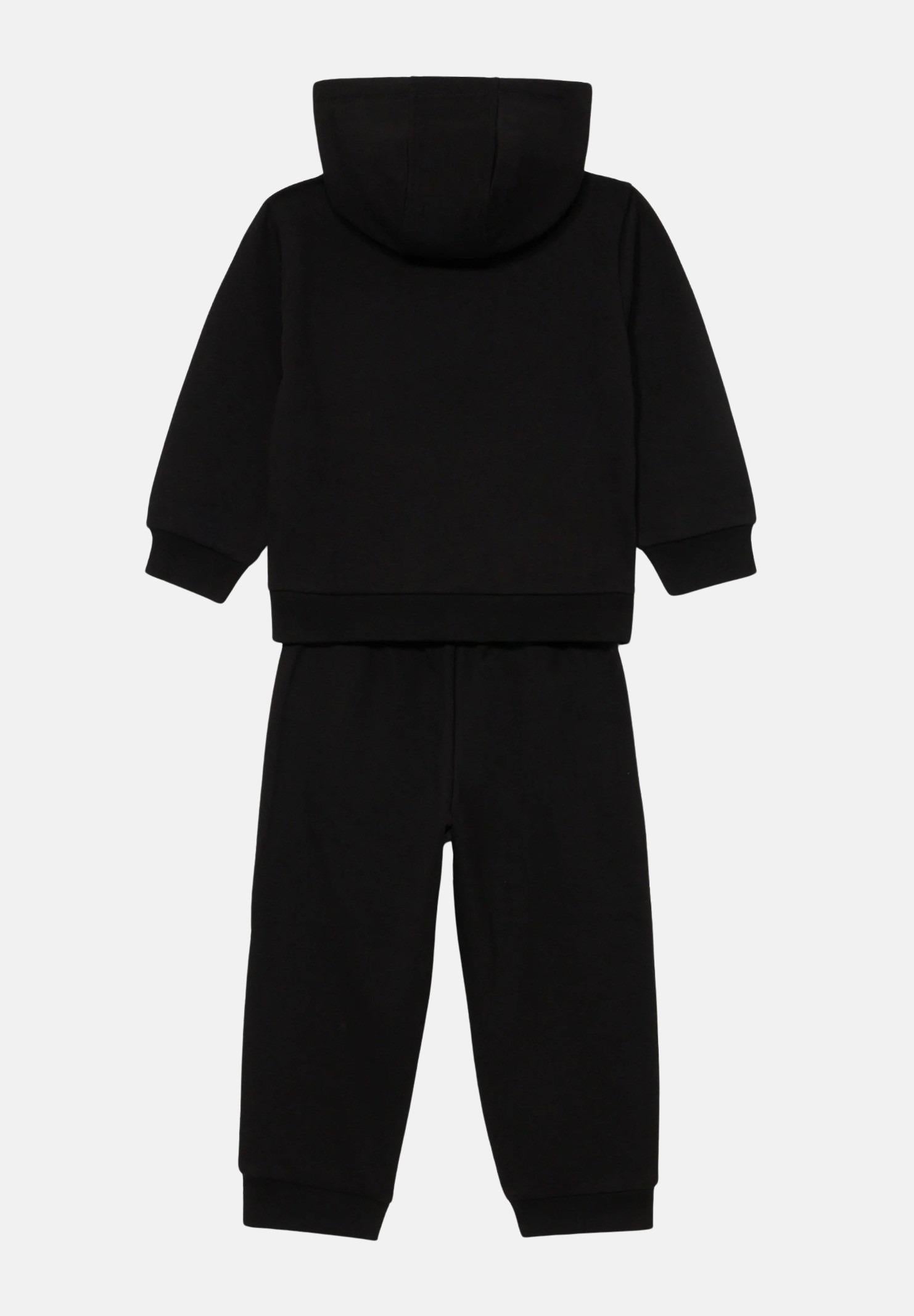 EA7 Tuta nera da bambino con stampa logo 7B000164AF10368 MC004 EA7 