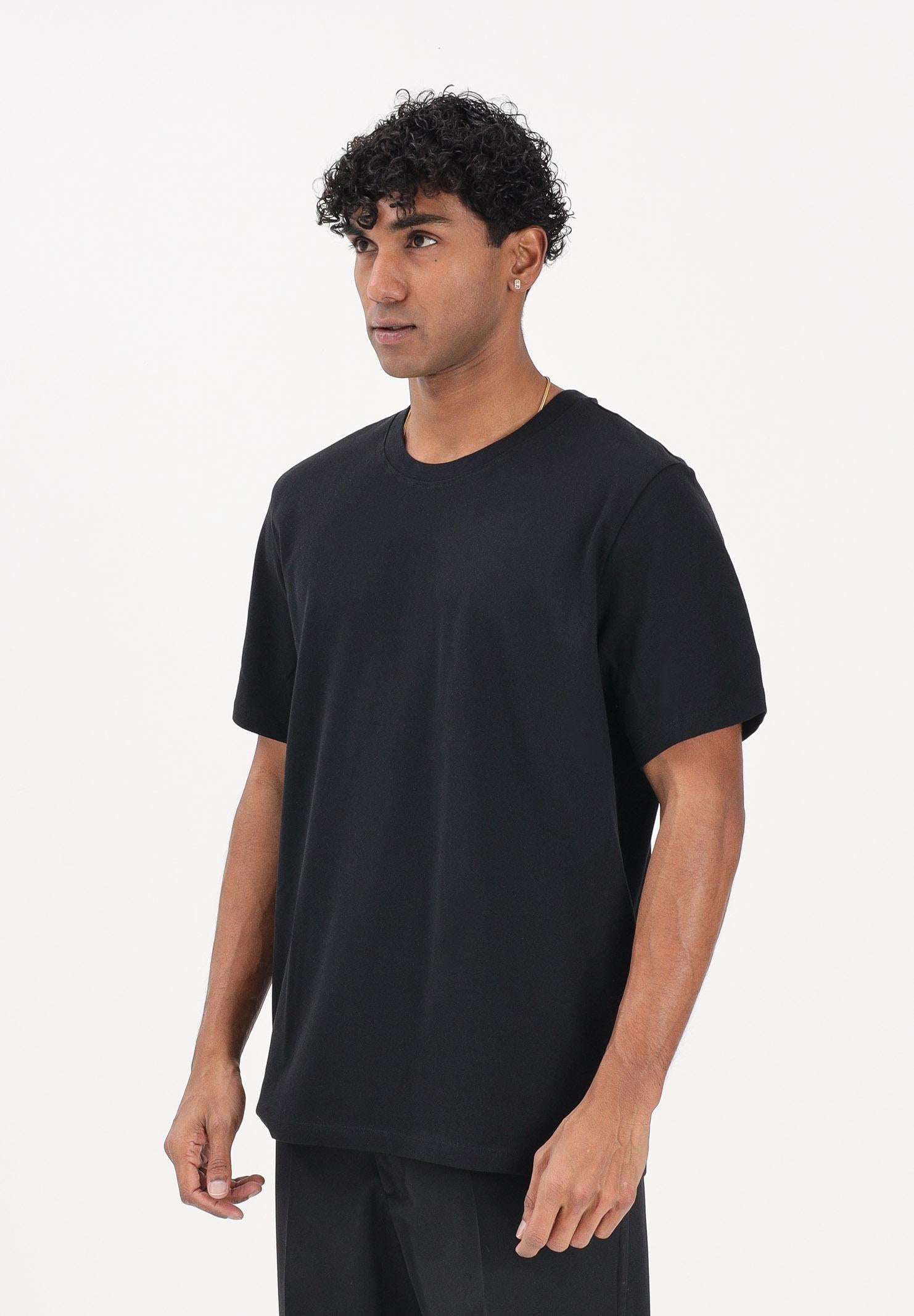 SELECTED HOMME T-shirt a manica corta nera da uomo 16100145 BL SELECTED HOMME 