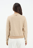 LEVI'S® Cardigan beige da donna con fantasia a righe 0037P-0004 . LEVI'S® 