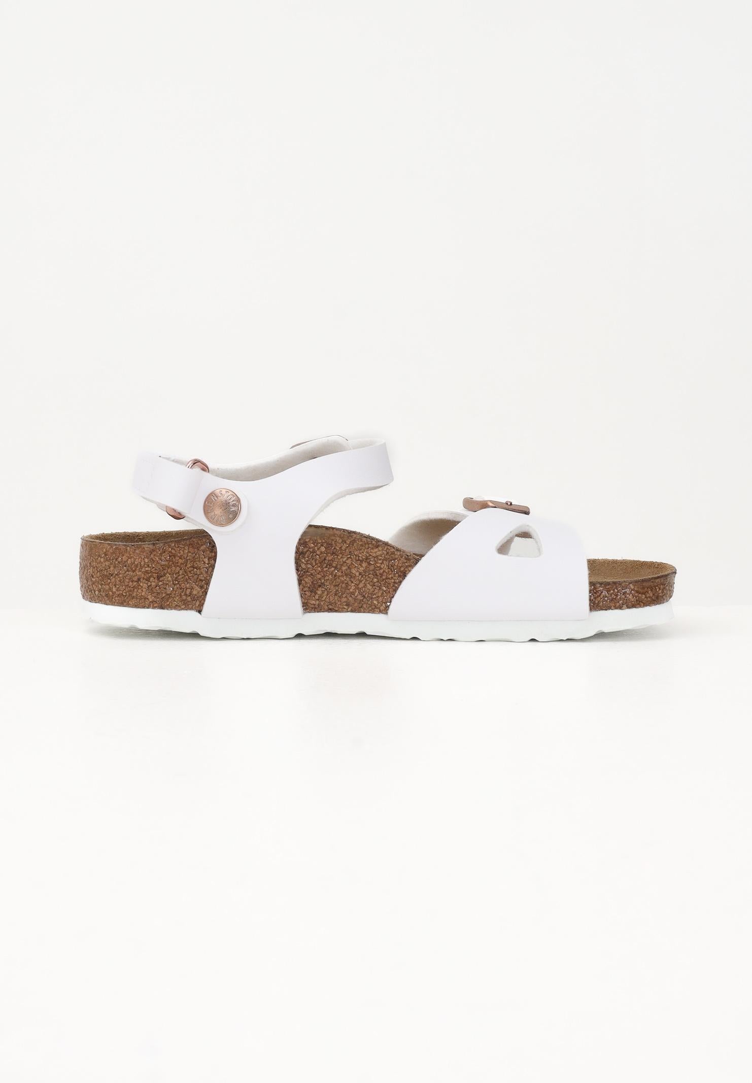 BIRKENSTOCK Sandali Rio bianchi per bambino e bambina 1029454 . BIRKENSTOCK 