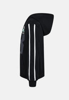 CONVERSE Felpa con cappuccio Retro Remix nera per bambino e bambina 9CG726 023 CONVERSE 