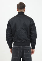 Bomber nero da uomo con logo BH2899 031 LACOSTE 