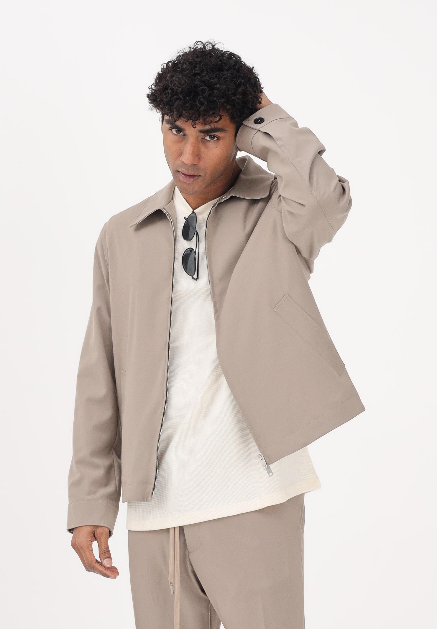 I'M BRIAN Giacca a vento beige da uomo GIU3669 TA I'M BRIAN 