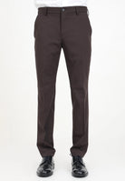 Pantalone elegante marrone da uomo 16087825 DEMITASSE SELECTED HOMME 