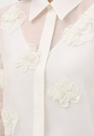 MAX MARA Camicia MSEAGI bianca da donna 2616261013600 007 MAX MARA 