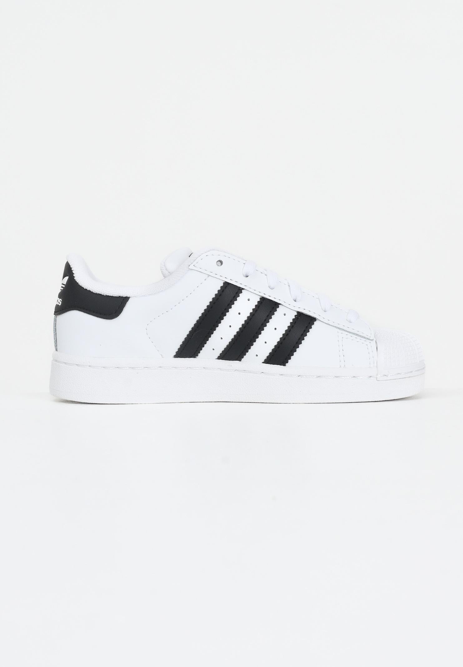 ADIDAS ORIGINALS Sneakers Superstar II bianche per bambino e bambina JH9980 . ADIDAS ORIGINALS 
