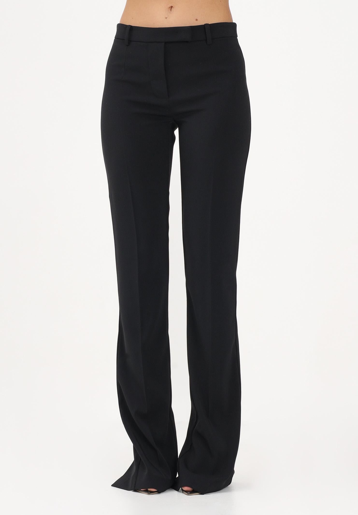 PATRIZIA PEPE Pantalone elegante nero da donna in crêpe 8P0781A6F5 K103 PATRIZIA PEPE 