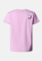 THE NORTH FACE T-shirt a manica corta Graphic Relaxed rosa da bambina NF0A8AXF6FI1  THE NORTH FACE 