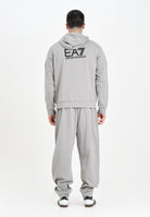 EA7 Tuta grigia da uomo con logo 7M000914AF10377 M8049 EA7 