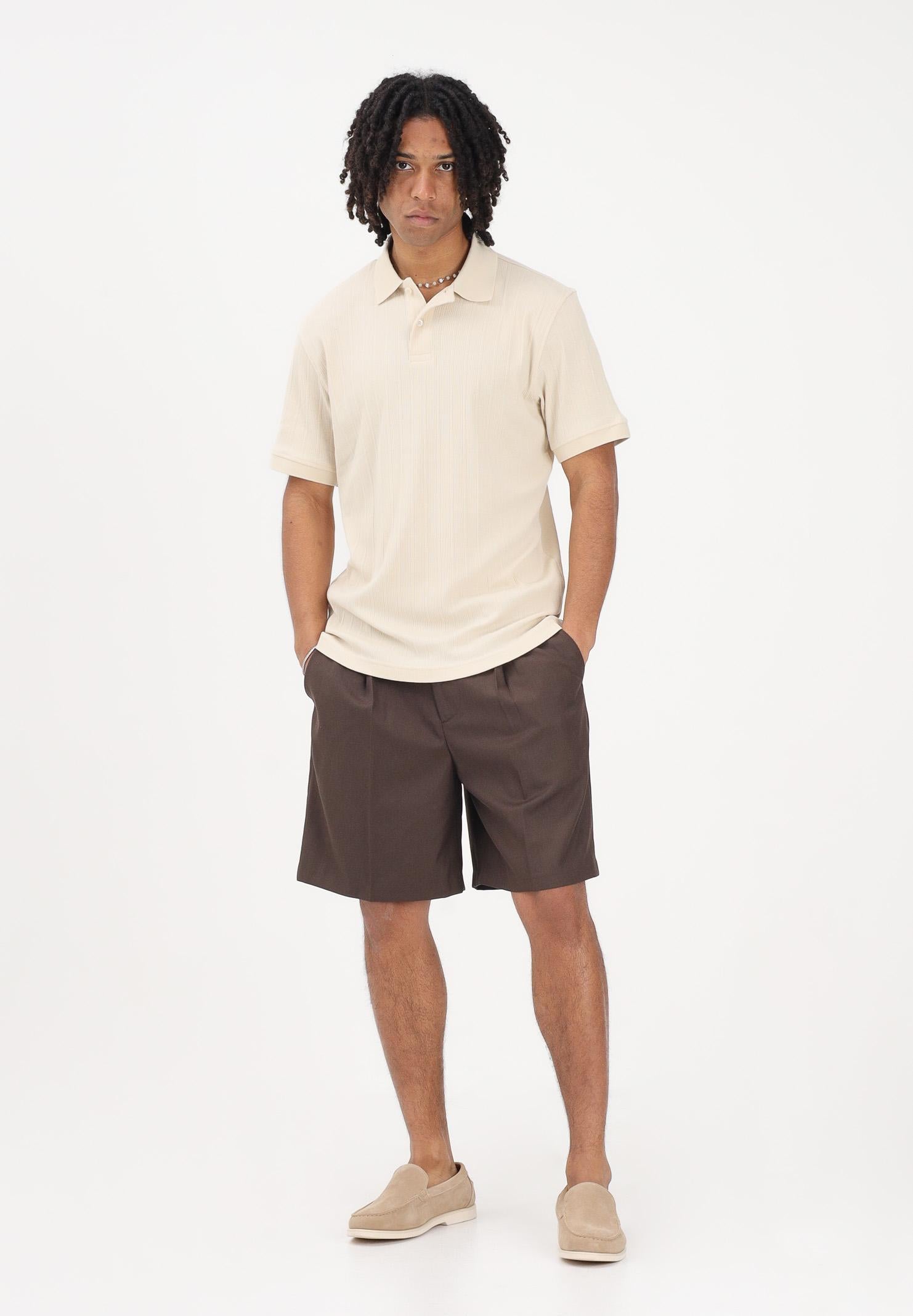 SELECTED HOMME Shorts marrone da uomo 16100158 DE SELECTED HOMME 