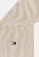 TOMMY JEANS Sciarpa Heritage beige da donna AW0AW18045 ACG TOMMY JEANS 