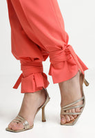 SANTAS Pantalone elegante DULCHE DE LECHE corallo da donna PV25024 CORALLO SANTAS 