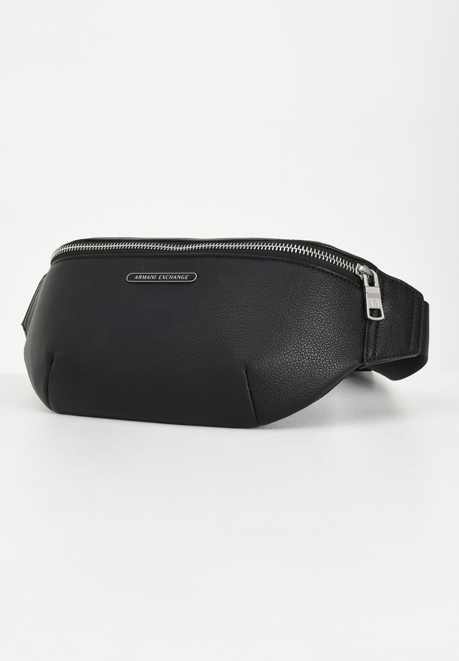 ARMANI EXCHNAGE Marsupio nero da uomo con logo XM000848AF12134 UC001 ARMANI EXCHANGE 