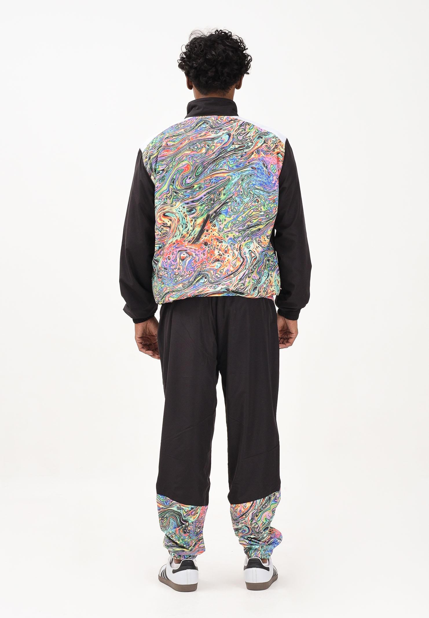 AUSTRALIAN Tuta nera da uomo con stampa SPUTU0019 77114 AUSTRALIAN 