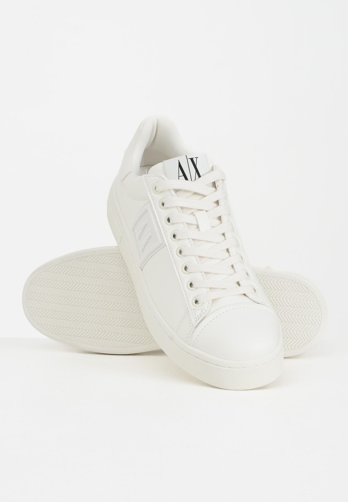 ARMANI EXCHANGE Sneakers panna da uomo con logo XM001990AF17451 U0011 ARMANI EXCHANGE 