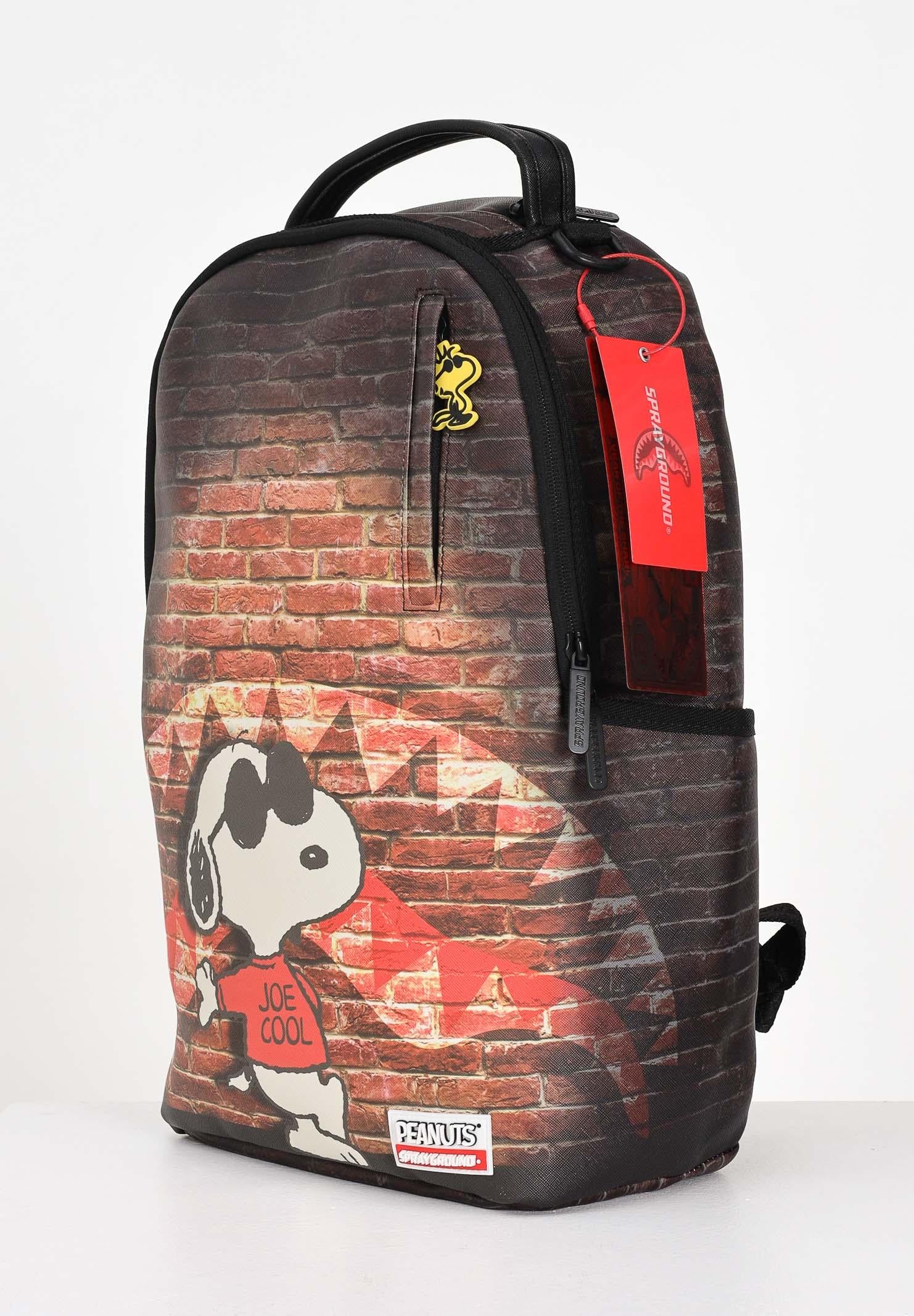 SPRAYGROUND Zaino SNOOPY JOE COOL DLXR marrone per uomo e donna 910B7677NSZ  SPRAYGROUND 
