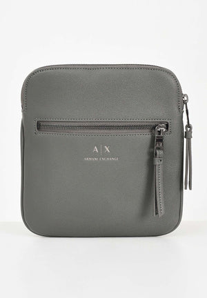 ARMANI EXCHANGE Borsa a tacolla fango da uomo con logo frontale 952391CC830 U8144 ARMANI EXCHANGE 