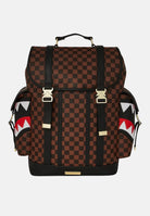 SPRAYGROUND Zaino Sawtooth Sharks In Paris Monte Carlo marrone per uomo e donna 910B7834NSZ  SPRAYGROUND 