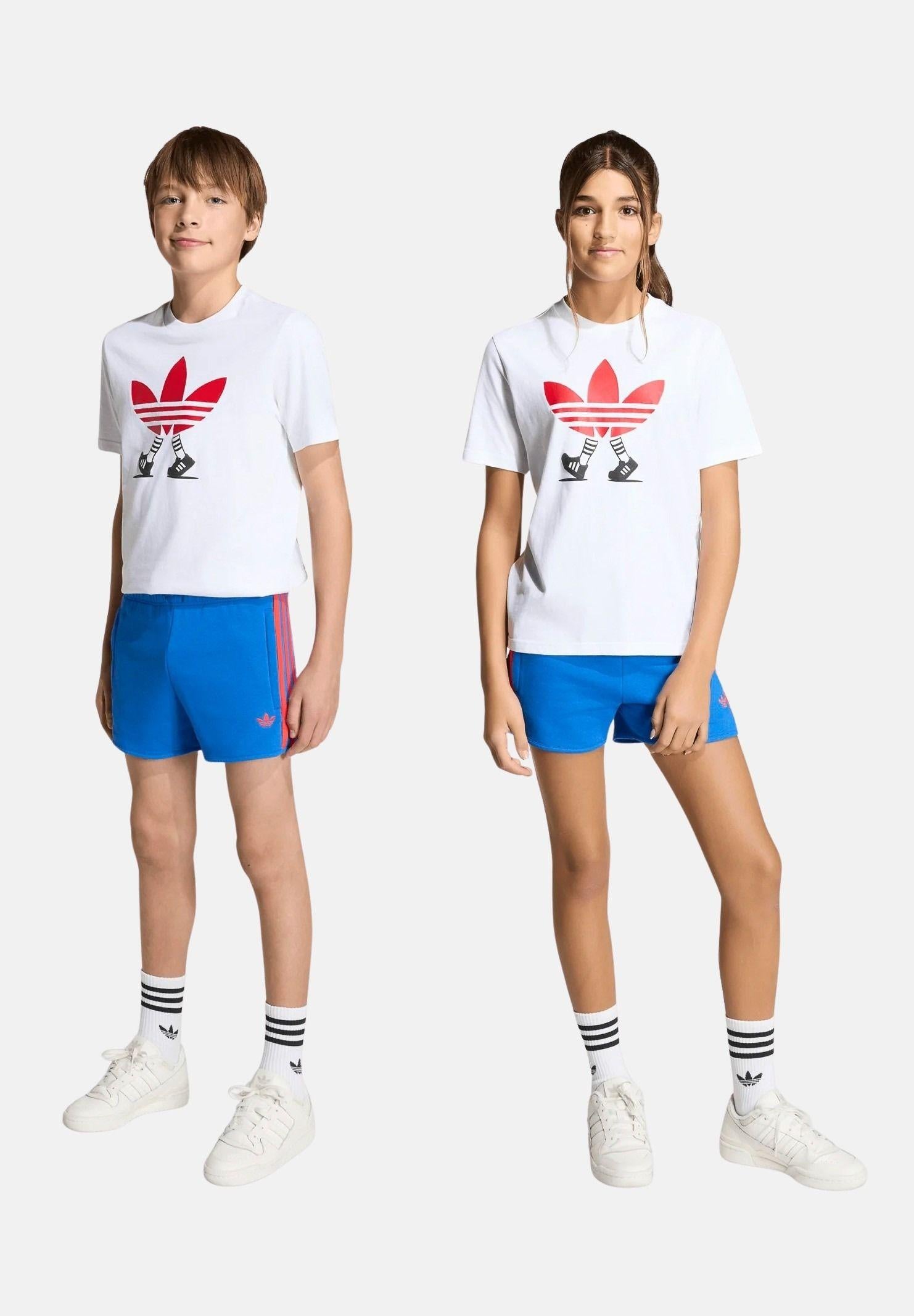 ADIDAS ORIGINALS shorts 3-Stripes blu junior unisex. KC8666 . ADIDAS ORIGINALS 
