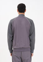 ADIDAS ORIGINALS Felpa con zip SST grigia da uomo JY1295  ADIDAS ORIGINALS 