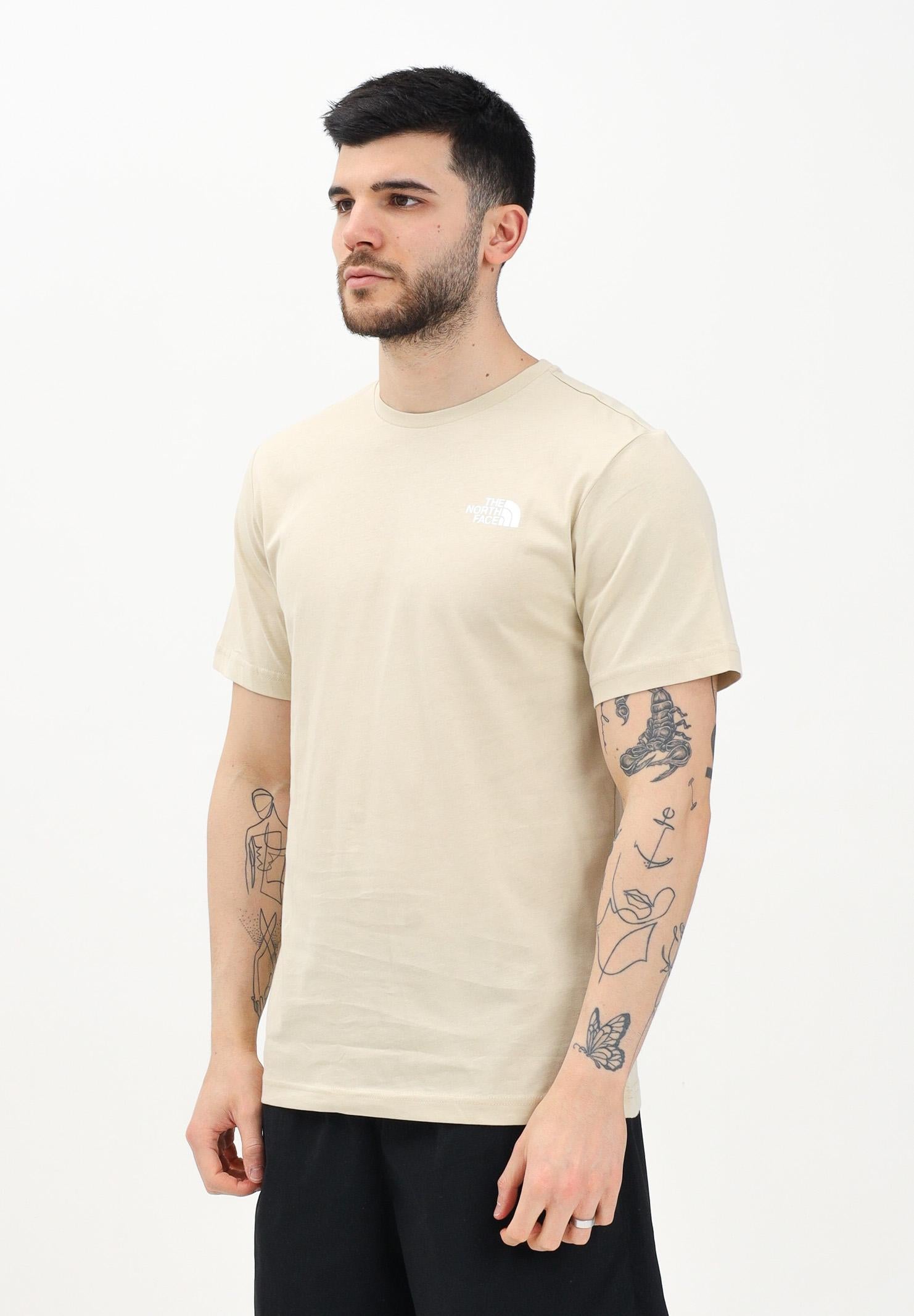 THE NORTH FACE T-shirt a manica corta NSE Reflective Box beige da uomo NF0A87NP3X41  THE NORTH FACE 